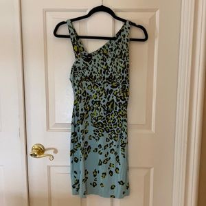 Diane Von Furstenberg animal print dress size 0
